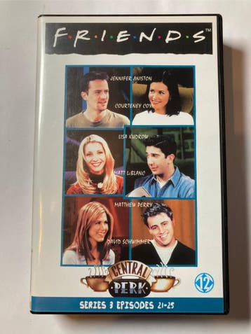 FRIENDS SERIES 3 EPISODES 21 - 25 (VHS), Cd's en Dvd's, Verzenden, Gebruikt