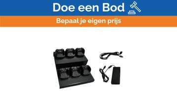 Bieden: Vertex multi 6-unit handheld charger VAC-6450C, Ophalen of Verzenden, Nieuw, Communicatie