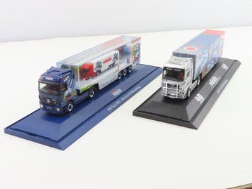 Herpa 1:87 - 2003/2005 - Modeltreinvoertuigen (2) - 2 Trucks, Nieuw