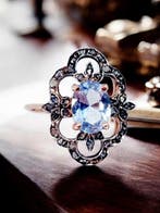 Zonder minimumprijs - Ring - 9 kt. Zilver, Roségoud, Sieraden, Tassen en Uiterlijk, Ringen, Nieuw