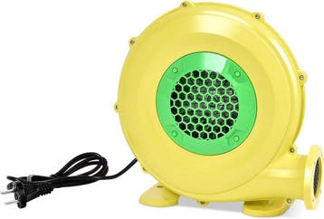 Elektrische luchtpomp - Luchtblazer - 350W - Geel/Groen - GO, Verzenden, Zo goed als nieuw