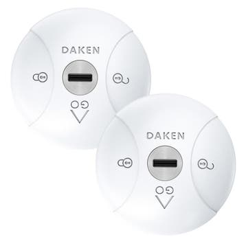Bestelwagen slot - 2-Pack Saturn GO - Wit, Auto diversen, Verzenden, Nieuw