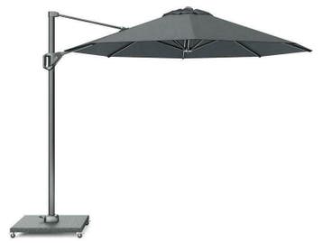 platinum zweefparasol parasol voyager T¹ Ø3,0 Antraciet, Nieuw, 2 tot 3 meter, Zweefparasol, Kantelbaar