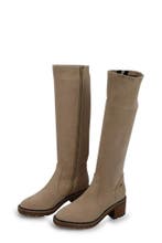 Nathan Baume Laarzen in maat 36 Beige, Hoge laarzen, Verzenden, Beige, Zo goed als nieuw