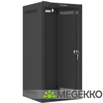 Lanberg WF10-2312-10B rack 12U Wandrek Zwart, Verzenden, Nieuw