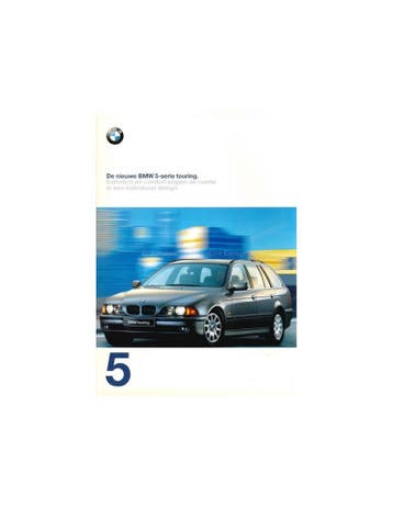 1997 BMW 5 SERIE TOURING BROCHURE NEDERLANDS, Nieuw, BMW, Author