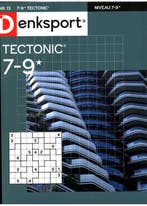 Denksport Tectonic - 7-9* 13 2025, Verzenden, Nieuw, Sport en Vrije tijd