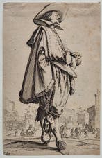 Jacques Callot (1592-1635) - Gentiluomo con le mani