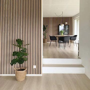 Akoestische panelen | Lattenwand | 60x270 cm | 22 MM DIK!!!, Ophalen of Verzenden, Nieuw