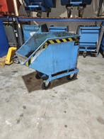 Kiepbak kantelbak spanenbak heftruck 250 liter, Voorzetapparatuur