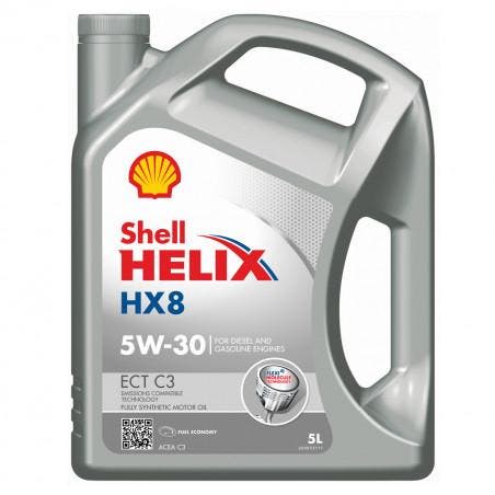 Shell Helix HX8 ECT C3 5W30 5 Liter, Auto diversen, Onderhoudsmiddelen, Ophalen of Verzenden