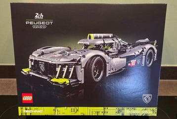 Lego Set - 42156 - Technic - PEUGEOT 9X8 24H Le Mans Hybrid, Nieuw