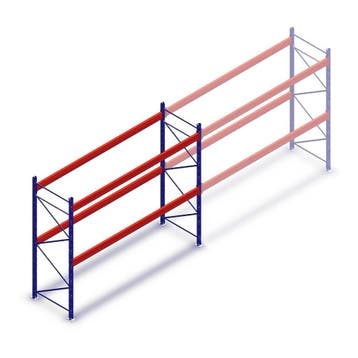 Gebruikte Stow palletstelling 4000x3600x1100mm (hxbxd) 2