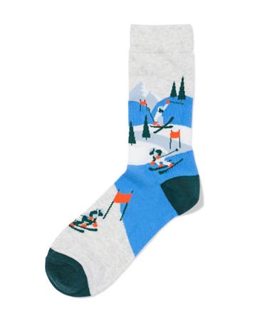 HEMA Sokken voor volwassenen ski multicolor 3=40% / 2=20%, Verzenden, Nieuw