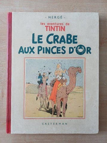 Tintin 9 - Le crabe aux pinces dor N&B (A13) - C - 1 Album, Nieuw