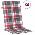 6x Tuinkussen Rood | 52% Korting, Tuin en Terras, Tuinmeubel-accessoires, Ophalen of Verzenden, Nieuw