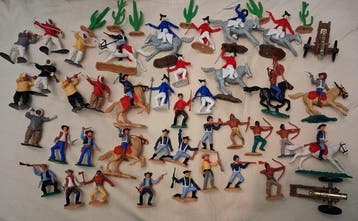 Timpo Toys - Militaire miniatuur beeldjes - Lotto timpo,47, Nieuw