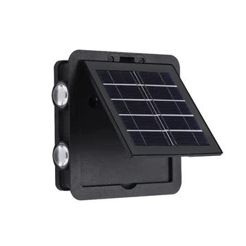 Solar wandlamp Newton warm wit licht, Zonne-energie, Kunststof, Verzenden, Minder dan 50 watt