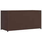 vidaXL Tuinbox 120x50x60 cm poly rattan bruin, Tuin en Terras, Verzenden, Nieuw