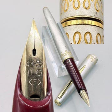 Pilot - Lady (champagne pearl) - 14K gold nib (EF) - Vulpen, Nieuw