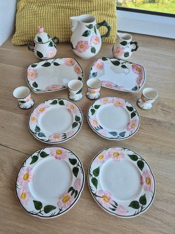 Villeroy & Boch - Eetservies (13) - Wild-Rose - Keramiek -