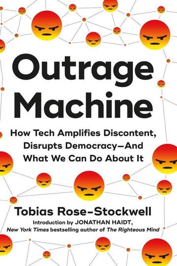 9780349427386 Outrage Machine | Tweedehands, Verzenden, Zo goed als nieuw, Tobias Rose-Stockwell