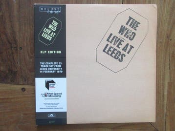 The Who - Live At Leeds - Deluxe edition - Half speed, Nieuw in verpakking