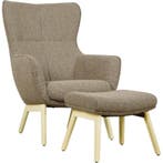 Fauteuil Flip met hocker, Ophalen of Verzenden, Nieuw