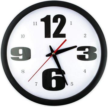 JAP Clocks AC69 - Ronde wandklok - Ø30 cm - Wand klok, Verzenden, Nieuw