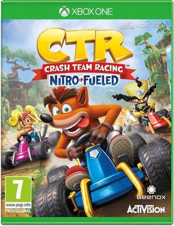 Crash Team Racing Nitro-Fueled Xbox One Morgen in huis!, 1 speler, Ophalen of Verzenden, Zo goed als nieuw, Vanaf 7 jaar