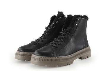 Paul Green Veterboots in maat 37 Zwart, Verzenden, Zwart, Overige typen, Zo goed als nieuw