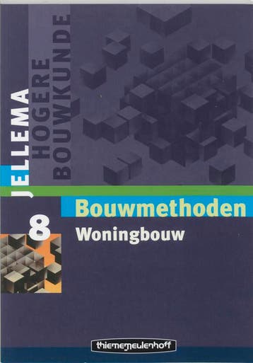 Jellema Bouwmethoden 8 Woningbouw 9789006950519, Zo goed als nieuw