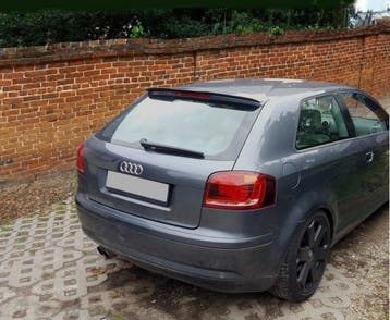Achterspoiler Audi A3 8P / 8P FL, Verzenden