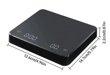 Digitale Koffieweegschaal met Timer 0.1g 3kg LED, Verzenden, Nieuw