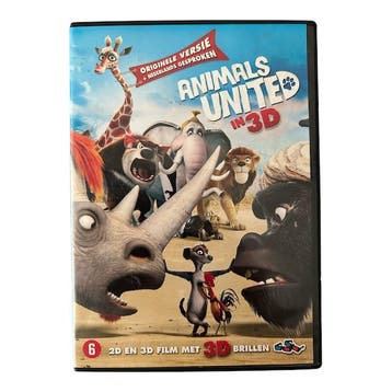 Animals United In 3D (DVD) (TWEEDEHANDS), Cd's en Dvd's, Verzenden, Nieuw in verpakking