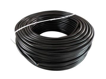 VMVL Kabel - Zwart 3 x 1,5 mm2 - Rol van 100 meter, Ophalen of Verzenden, Nieuw, Groepenkast