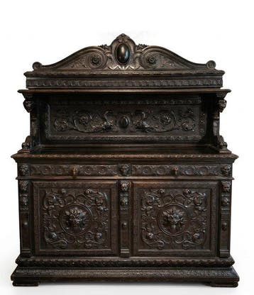 Credenza - Hout - Antica Piattaia Rinascimentale, Antiek en Kunst