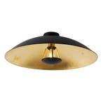 Vintage plafondlamp zwart met goud 60 cm - Emilienne, Huis en Inrichting, Lampen | Plafondlampen, Verzenden, Nieuw, Modern