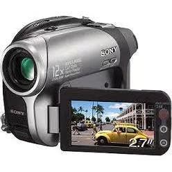 Sony Handycam DCR-DVD202E DVD Videocamera - Zilver, Audio, Tv en Foto, Videocamera's Digitaal, Verzenden, Zo goed als nieuw