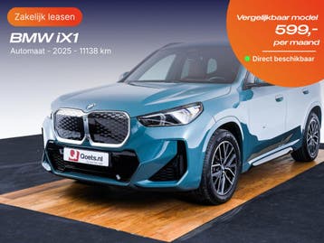 BMW iX1 | Zakelijk Leasen vanaf 414,- p/mnd, Nieuw, Financial lease, Lease, IX1