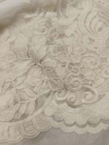 Zuivere zijde E 643 maat 3,40 x 1,40 m - Textiel - 340 cm -