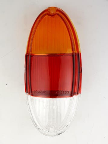 Achterlicht glas oranje rood wit Amazon en Combi, Auto-onderdelen, Verlichting, Ophalen of Verzenden, Nieuw