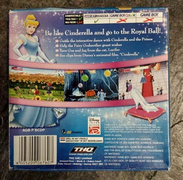 Disneys Cinderella (Gameboy Advance tweedehands game), Ophalen of Verzenden, Zo goed als nieuw