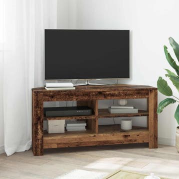 vidaXL HoekTVKast 102 x 41 x 50 cm Oud hout Bewerkt hout, Minder dan 50 cm, Verzenden, Nieuw, Minder dan 100 cm