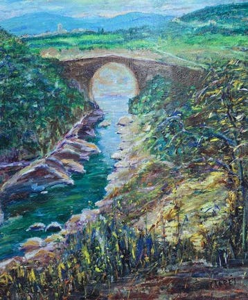 Martí Clapés (1951) - NO RESERVE - Paisaje de unión