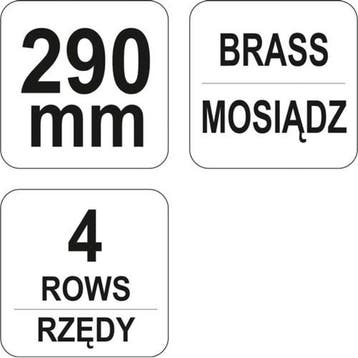 Yato Yt-6345 Staalborstel, Verzenden, Nieuw
