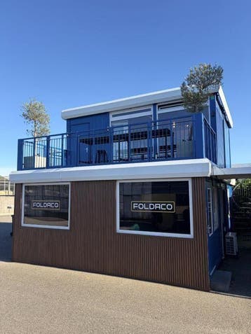 Modulaire kantoorunit | Dakterras | Tweedehands