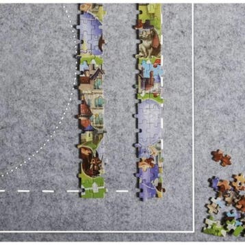 Malatec Puzzelmat met Opbergtas en Pomp - Ideaal voor Puz..., Ophalen of Verzenden, Nieuw