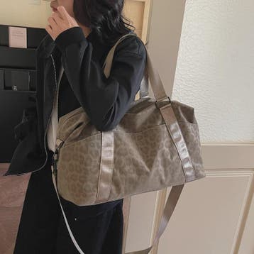 Stijlvolle Leopard Print Duffle Bag: Grote Reistas met Verst, Verzenden, Nieuw