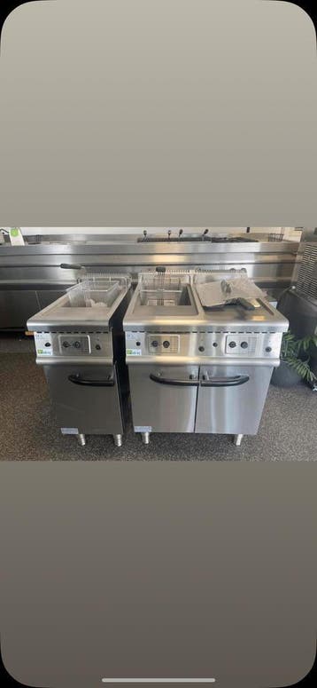 propaan friteuse enkel en dubbel, Nieuw in verpakking